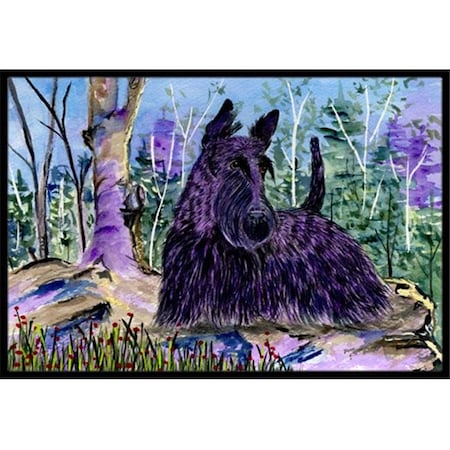 Carolines Treasures Carolines Treasures SS8666MAT 18 x 27 in. Scottish Terrier Indoor Outdoor Doormat SS8666MAT